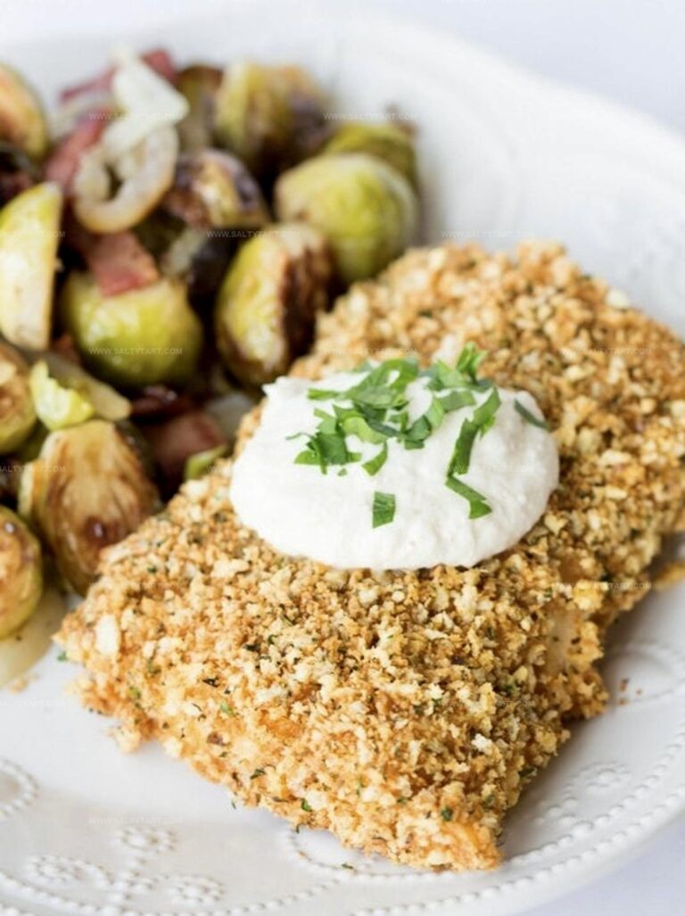 Skinny Crispy Oven-Fried Cod Recipe