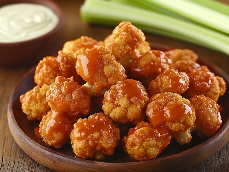 Buffalo Cauliflower Bites Recipe