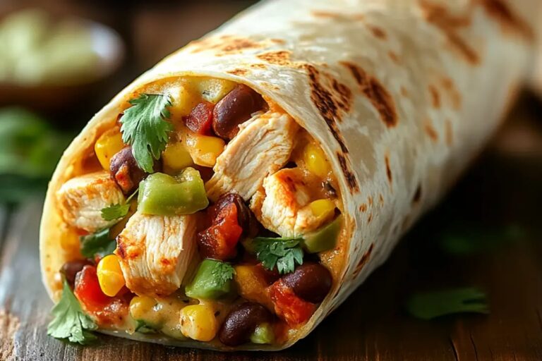 Chipotle Ranch Grilled Chicken Burrito Recipe