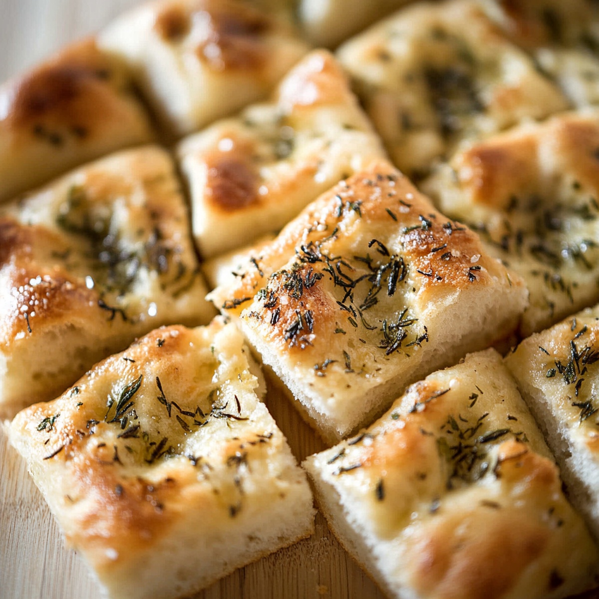 Rosemary Garlic Focaccia Bread Recipe