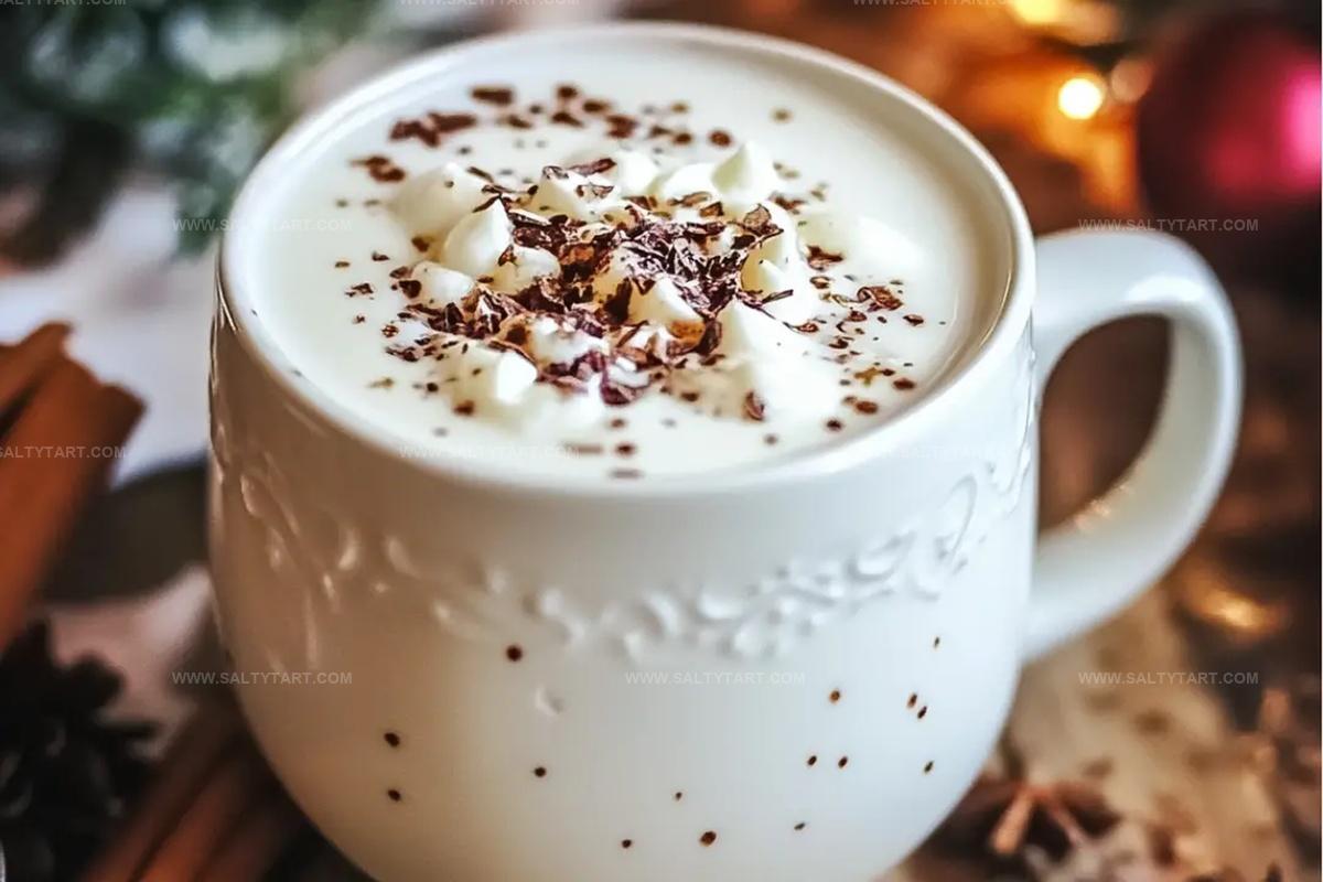 Winter Wonderland White Hot Chocolate Recipe