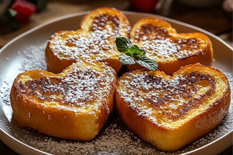 Heart-Shaped French Toast Recipe