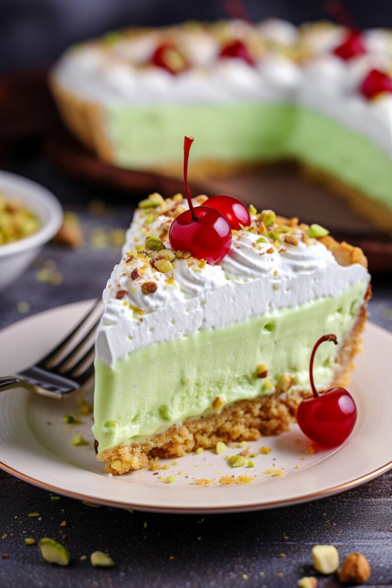 Easy Pistachio Cream Pie Recipe