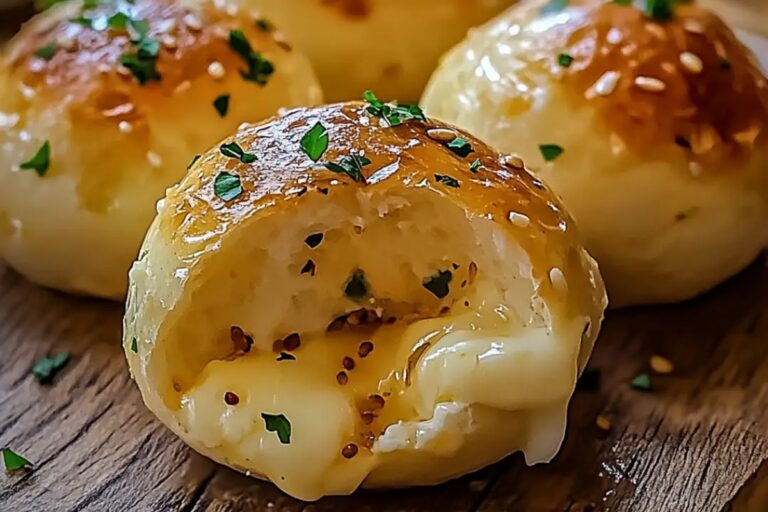 Homemade Garlic Butter Cheese Bombs Recipe