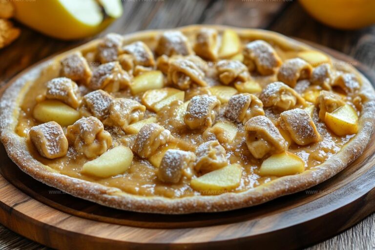 Peanut Butter & Apple Pizza For Dogs Recipe