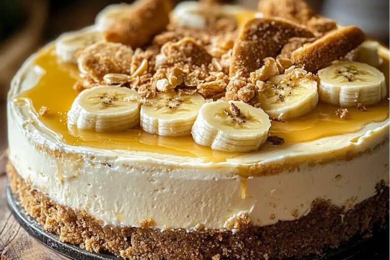 Banana Cream Cheesecake Recipe