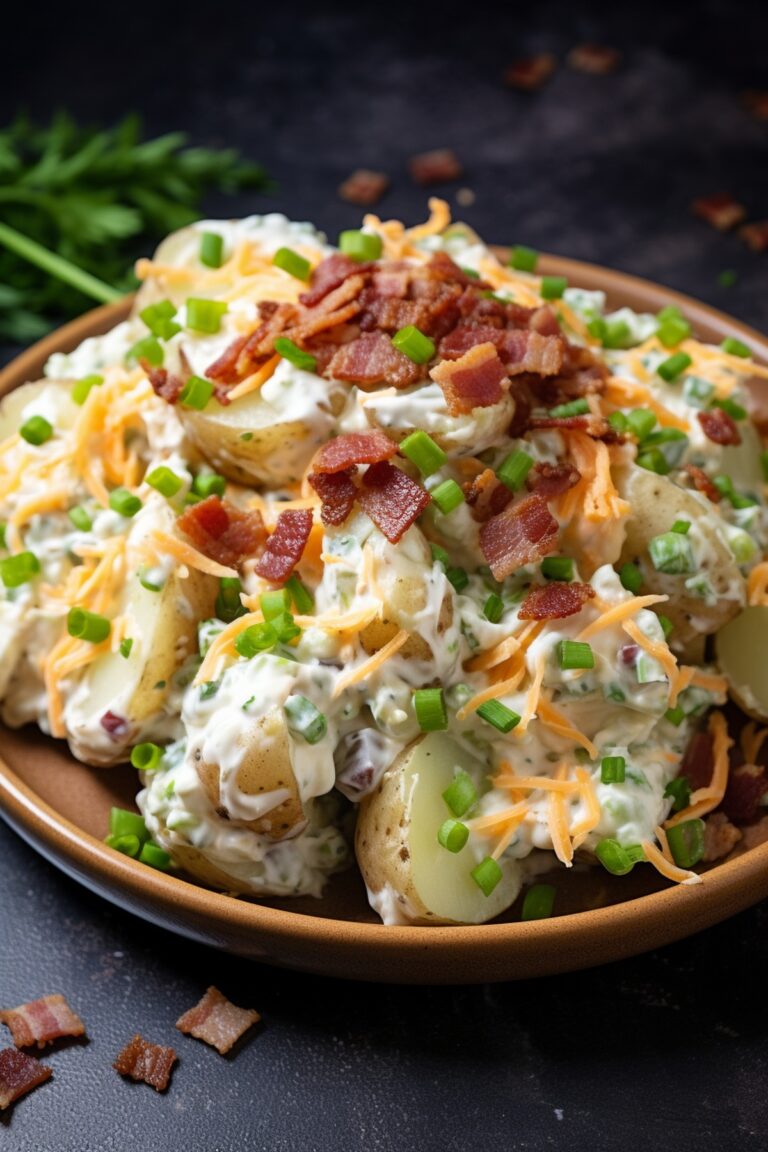 Loaded Baked Potato Salad Recipe