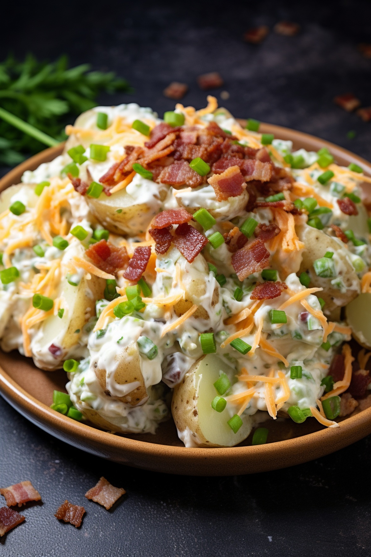 Loaded Baked Potato Salad Recipe