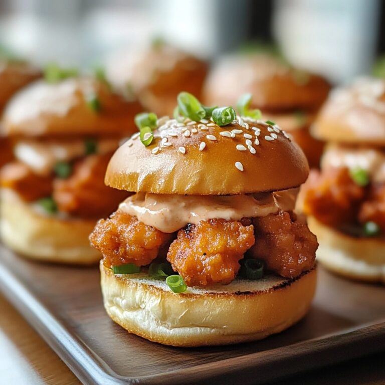 Bang Bang Chicken Sliders Recipe