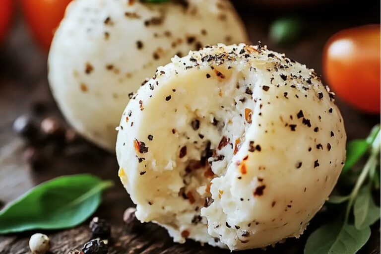 Parmesan Peppercorn Cheese Ball Recipe