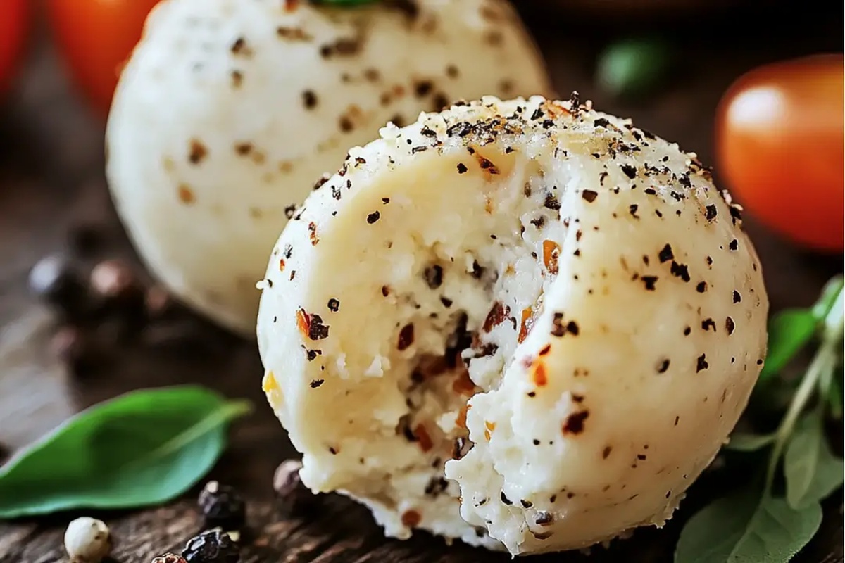 Parmesan Peppercorn Cheese Ball Recipe