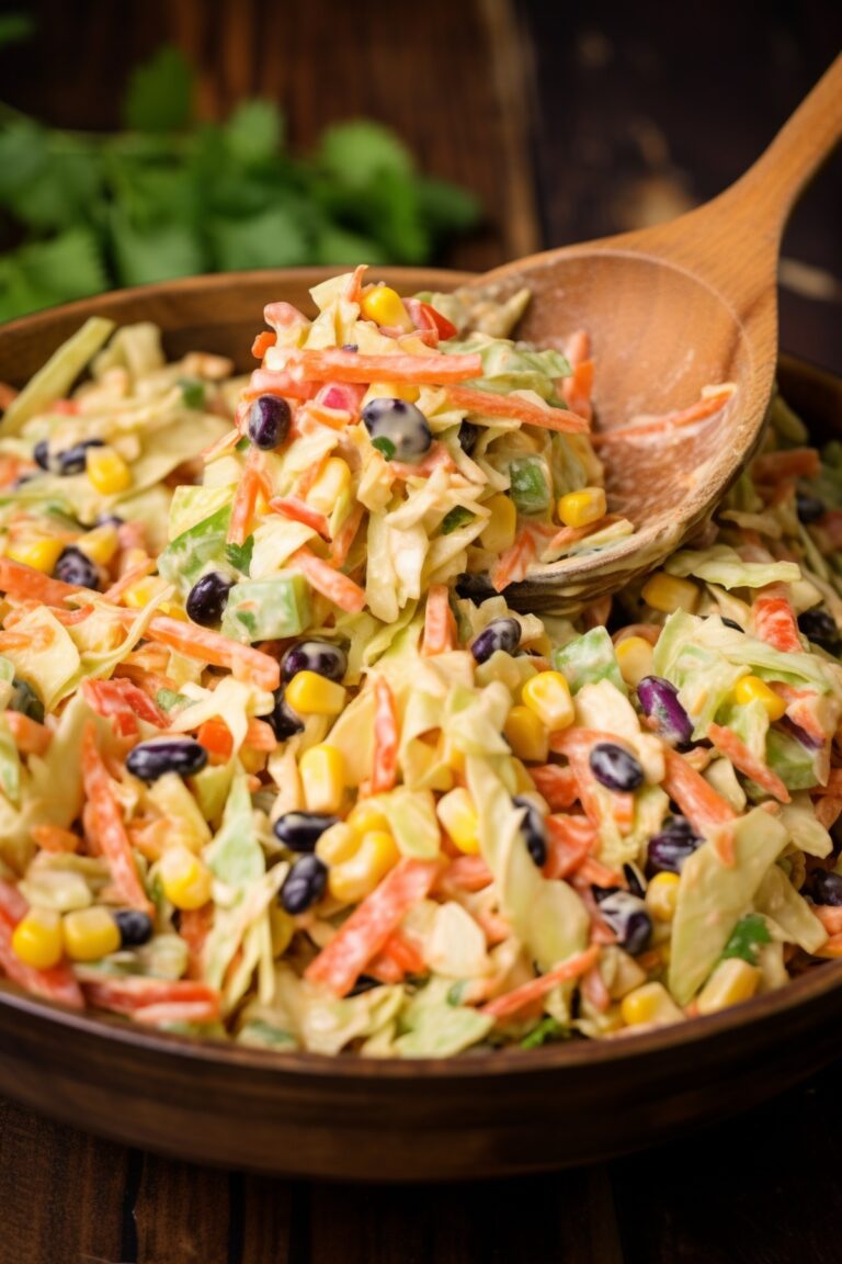 Mexican Corn Coleslaw Recipe