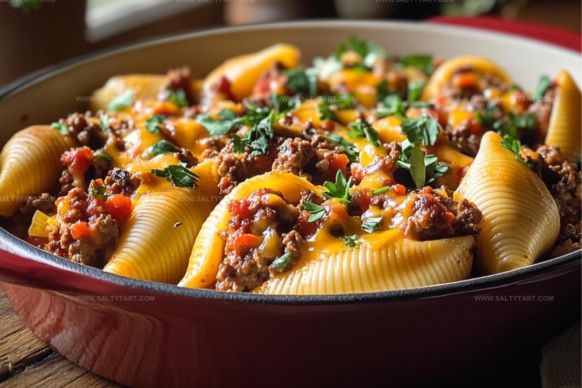 Taco Stuffed Shells Recipe