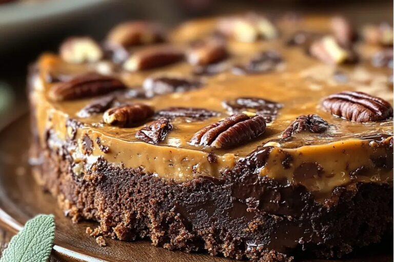Chocolate Pecan Ooey Gooey Butter Cake Recipe