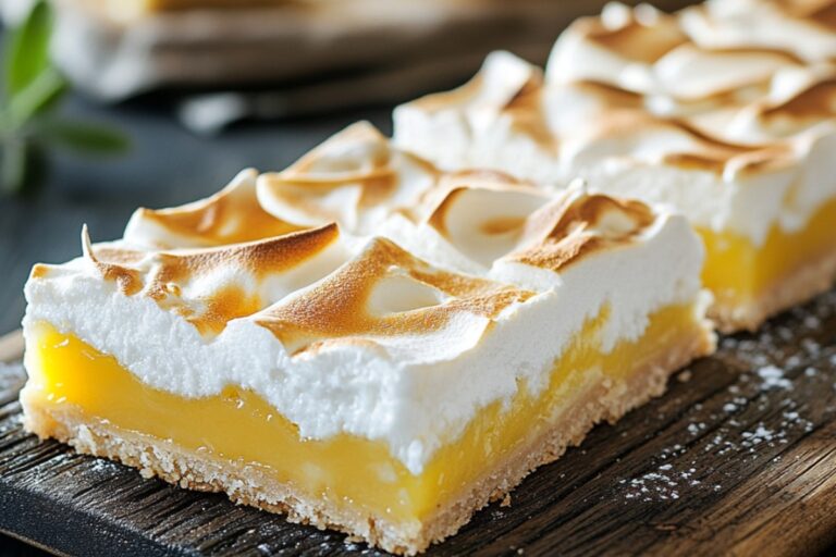 Lemon Meringue Bars Recipe