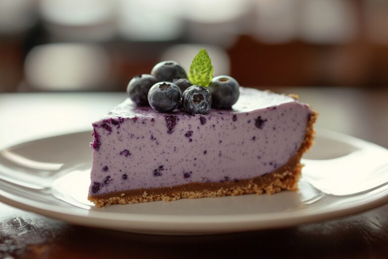 No Bake Blueberry Cheesecake Recipe