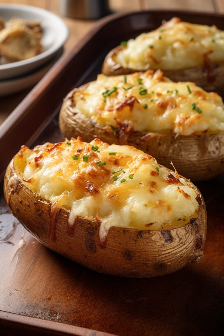 French Onion Stuffed Potatoes Recipe