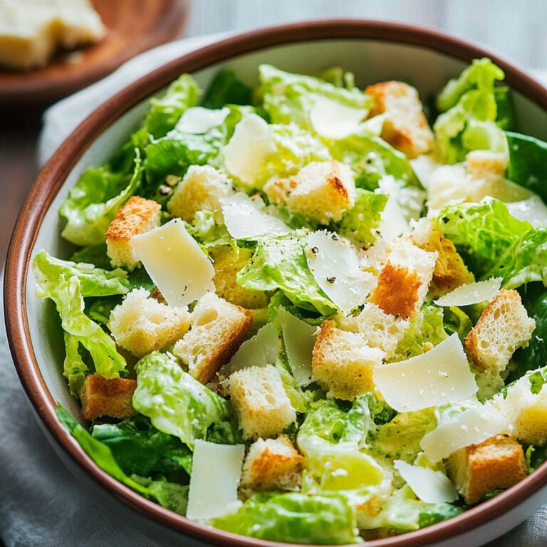 Classic Caesar Salad Recipe