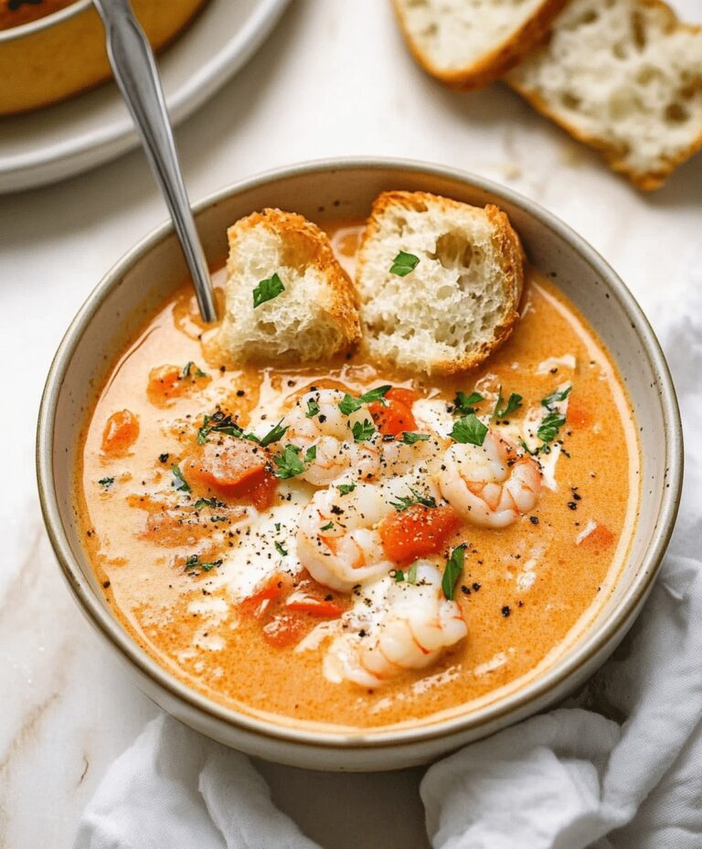 Crab And Shrimp Seafood Bisque Recipe