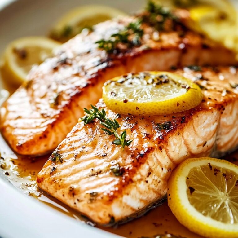 One-Pan Lemon Garlic Salmon Recipe
