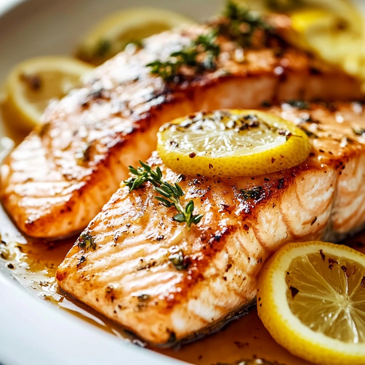 One-Pan Lemon Garlic Salmon Recipe