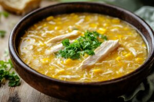 Chicken And Sweet Corn Soup Recipe