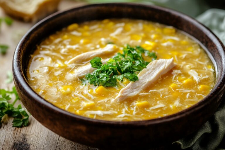 Chicken And Sweet Corn Soup Recipe