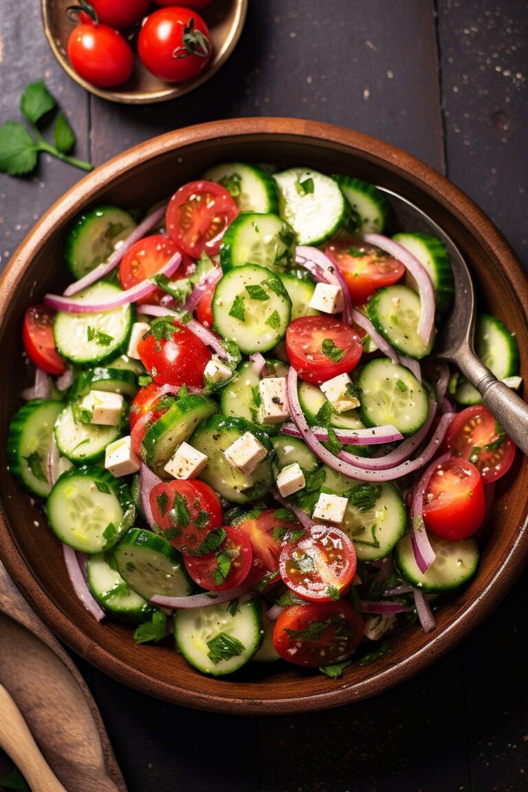 Cucumber Tomato Salad Recipe