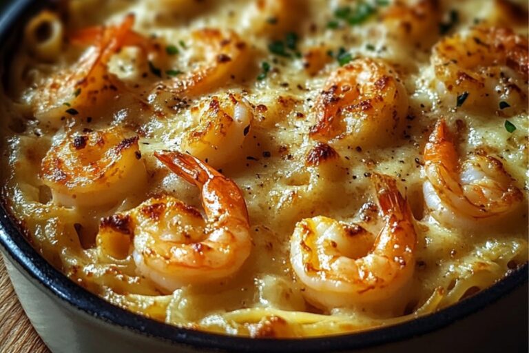 Shrimp Scampi Pasta Bake Recipe