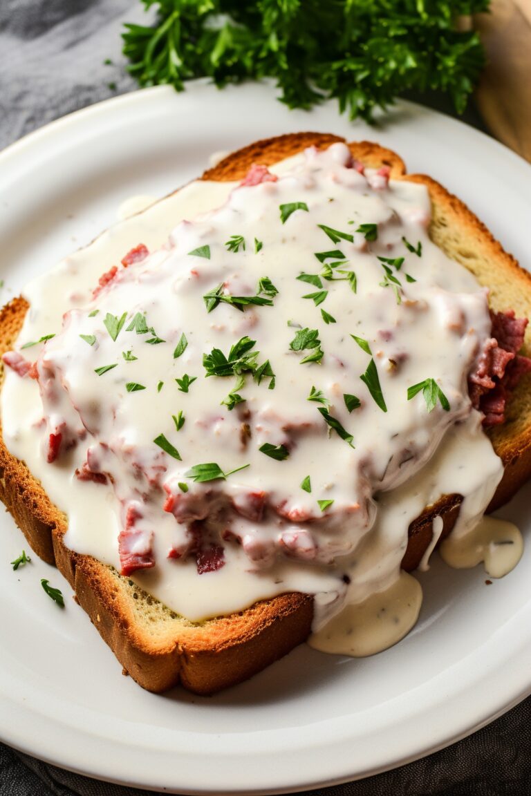 Creamed Chipped Beef On Toast Recipe