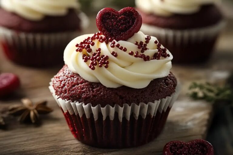 Valentines Day Red Velvet Cupcakes Recipe