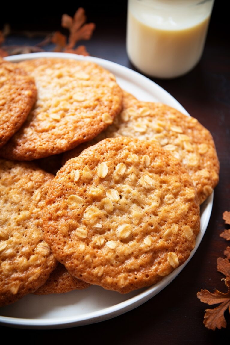 Oatmeal Lace Cookies Recipe