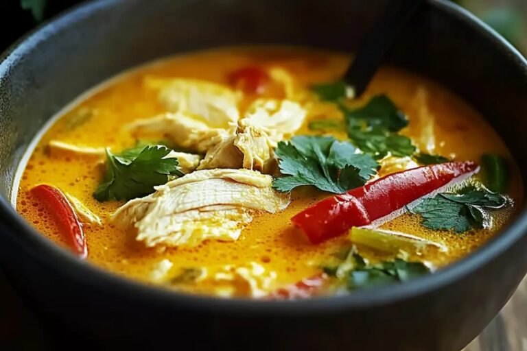 Thai-Inspired Curry Chicken Soup Recipe