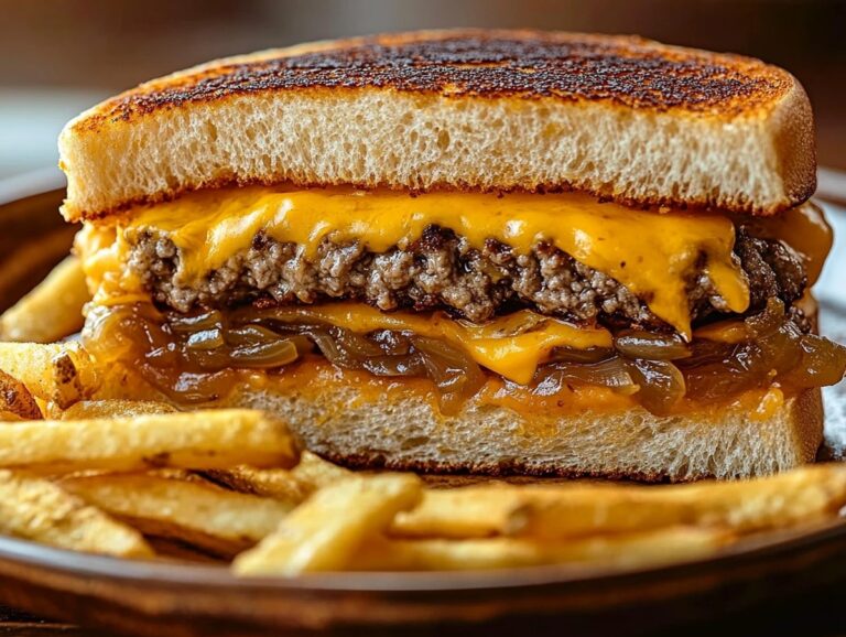Ultimate Patty Melt With Secret Sauce Recipe