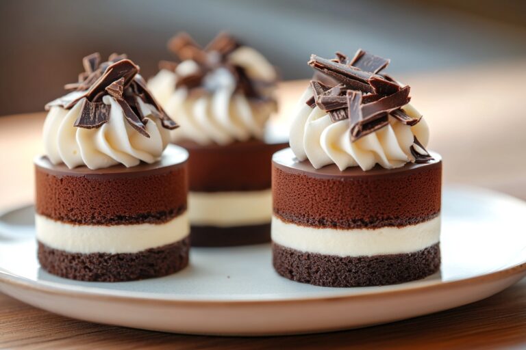 Chocolate Royale Mini Cakes Recipe