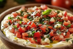 Creamy Bruschetta Dip Recipe