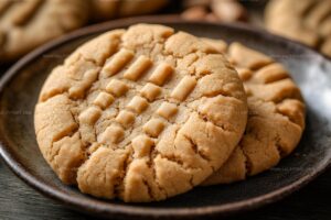 Puffy Peanut Butter Cookies Recipe