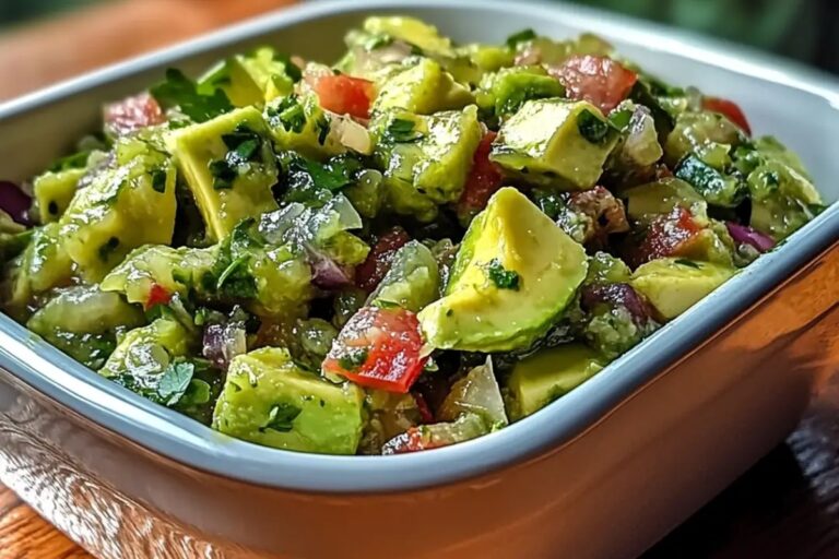 Cilantro-Lime Avocado Salsa Recipe