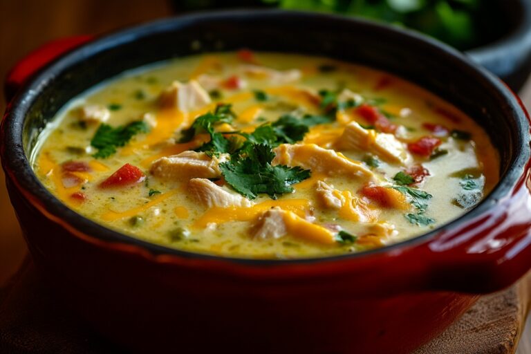 Green Chicken Enchilada Soup Recipe