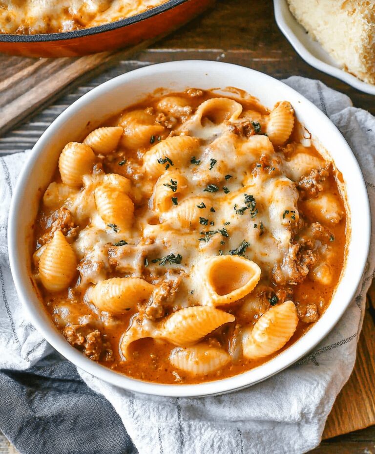 Creamy Beef And Shells Recipe