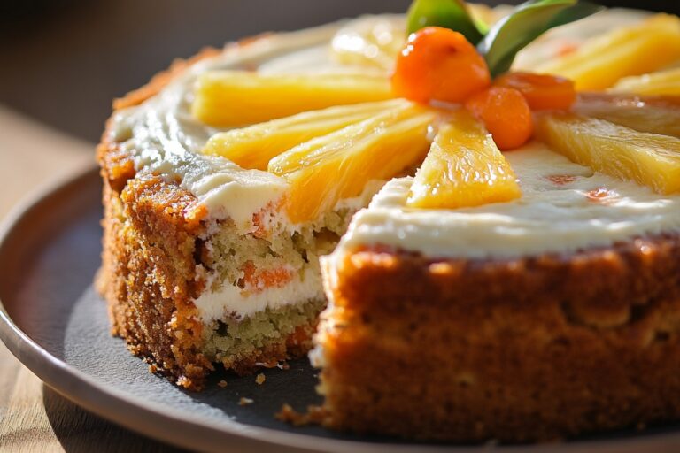 Hawaiian Carrot Pineapple Cake Recipe