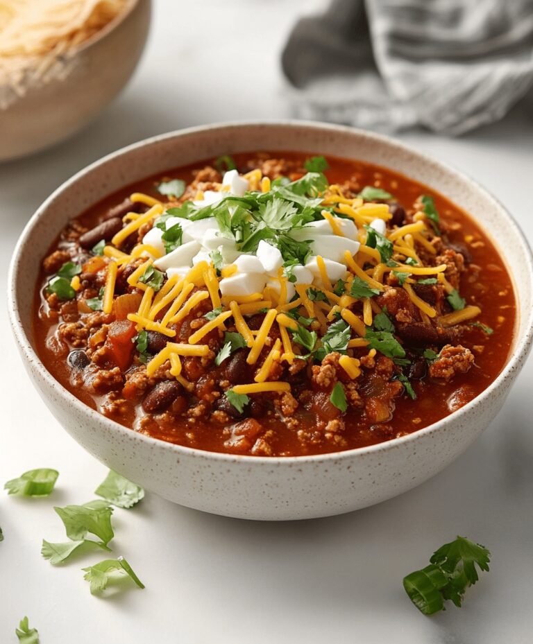 Hearty Turkey Chili Recipe