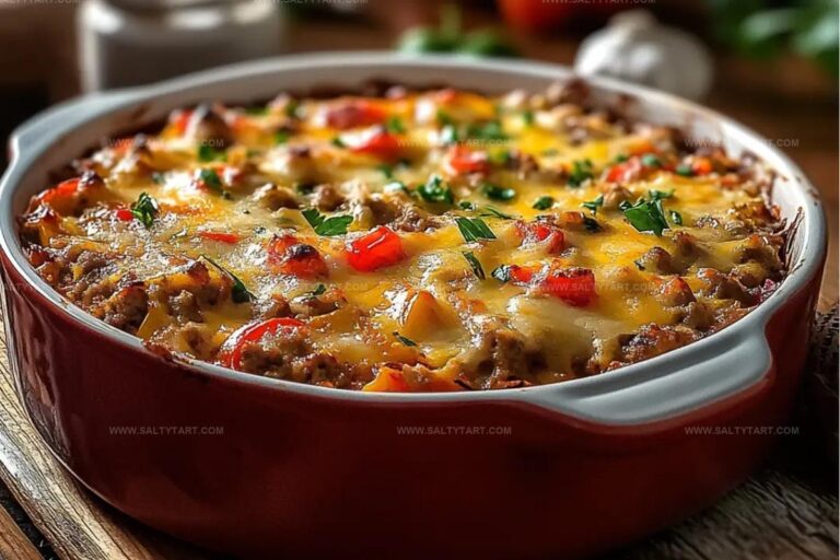 Easy Stuffed Pepper Casserole Recipe