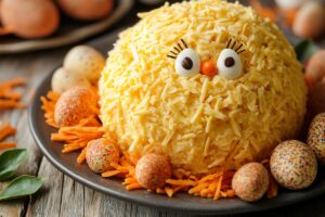 Super Easy Easter Cheese Ball Recipe