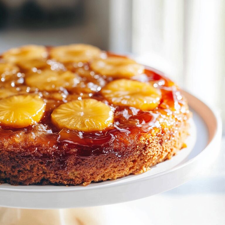 Pineapple Upside Down Cake Recipe