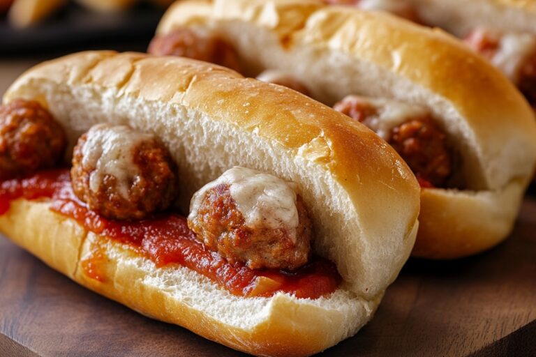 Mini Meatball Subs Recipe