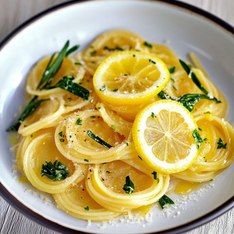 Lemon Garlic Pasta Recipe For Meals