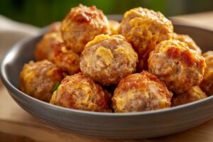 Rotel Cream Cheese Sausage Balls Recipe