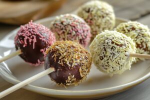 Limoncello Mascarpone Cake Pops Recipe