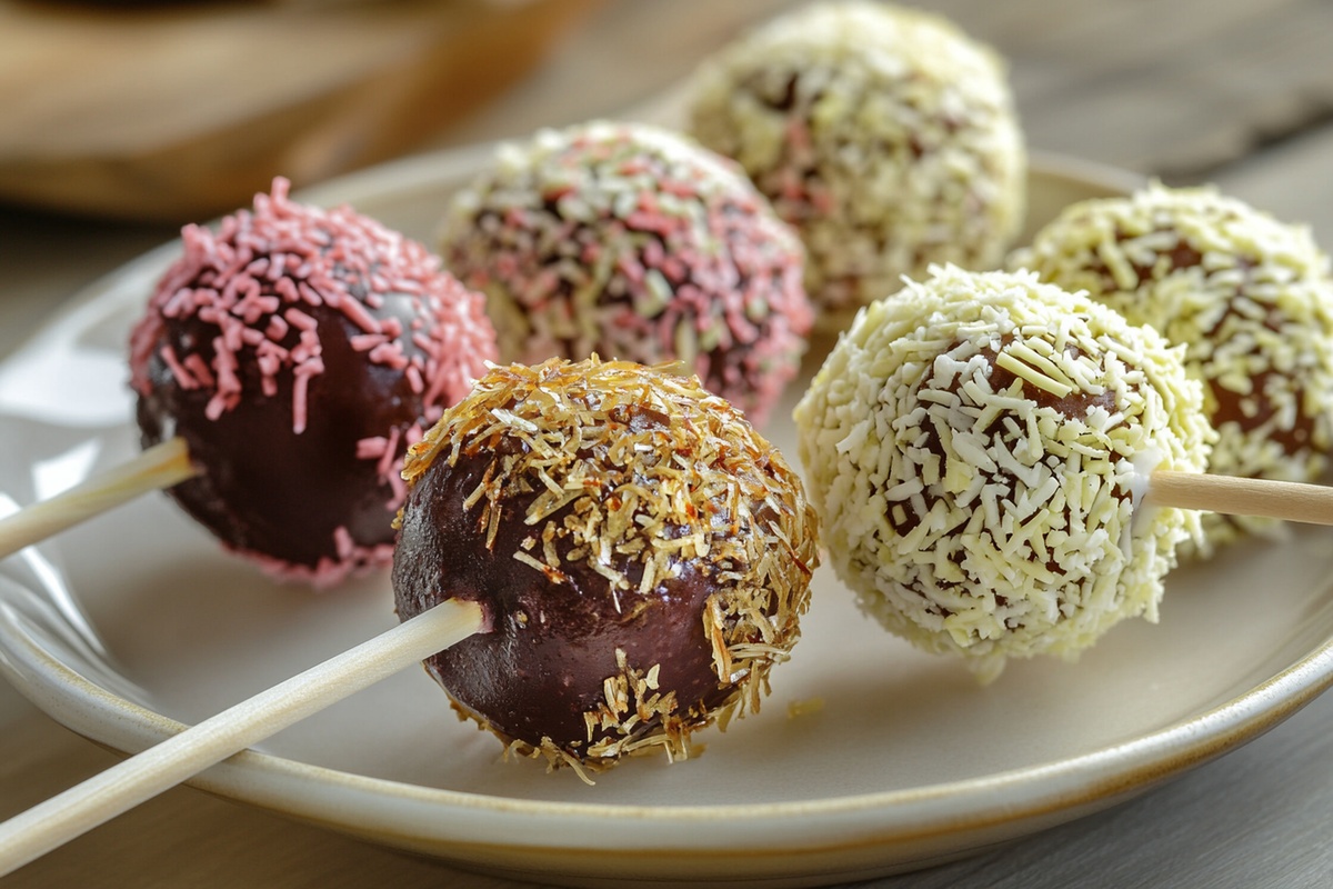 Limoncello Mascarpone Cake Pops Recipe